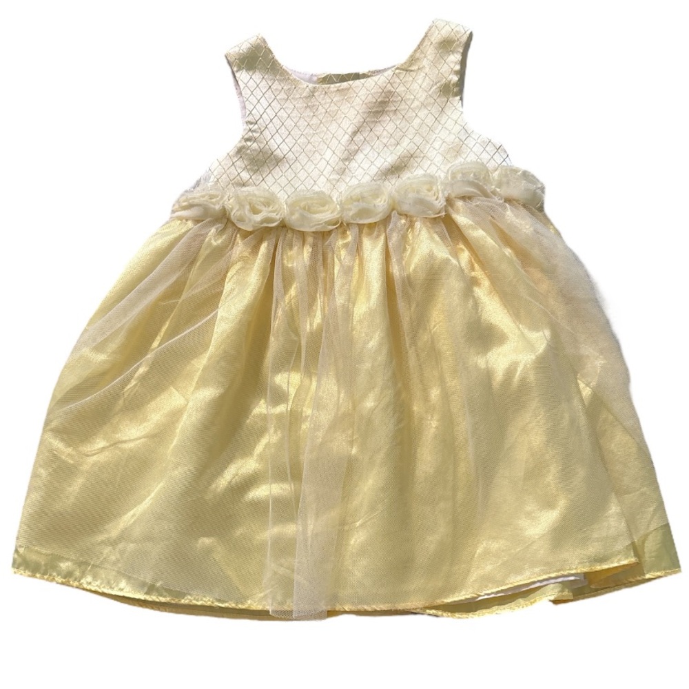 Yellow formal Toddler dress